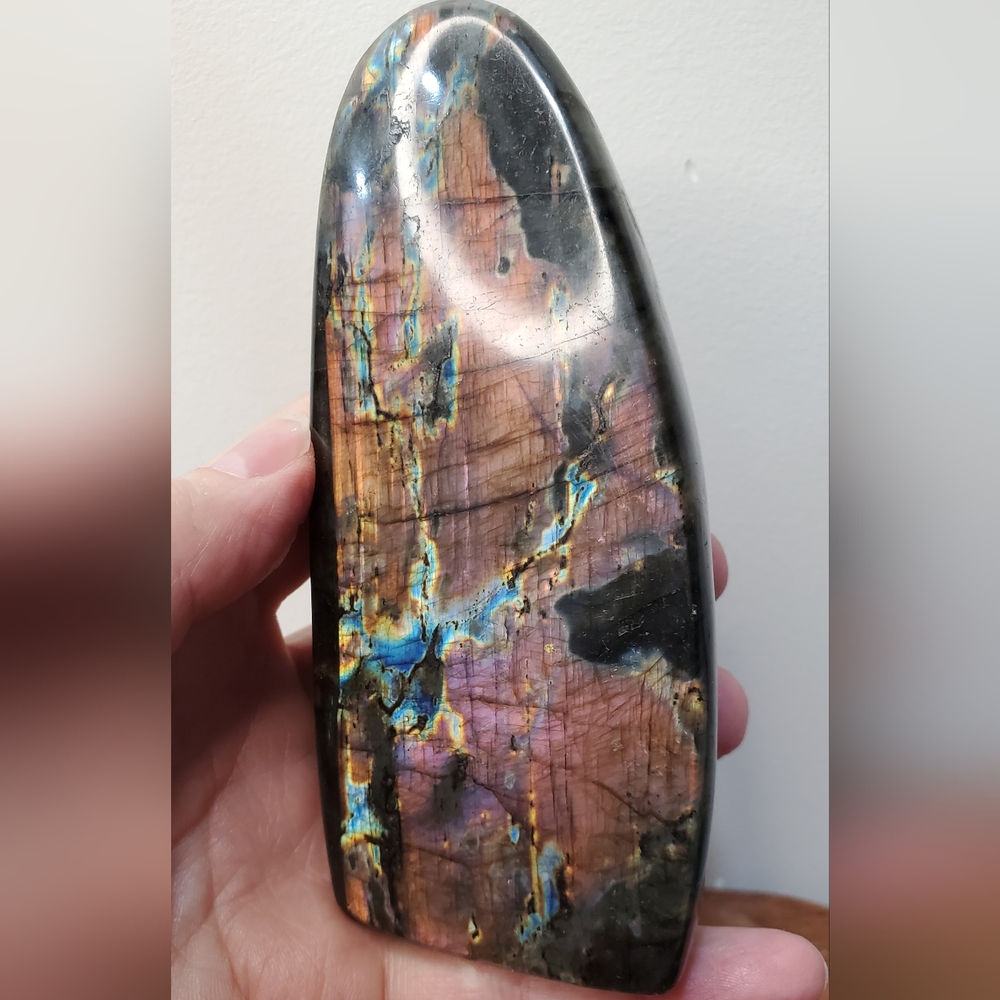 Labradorite Crystal Freeform 1.28 pounds